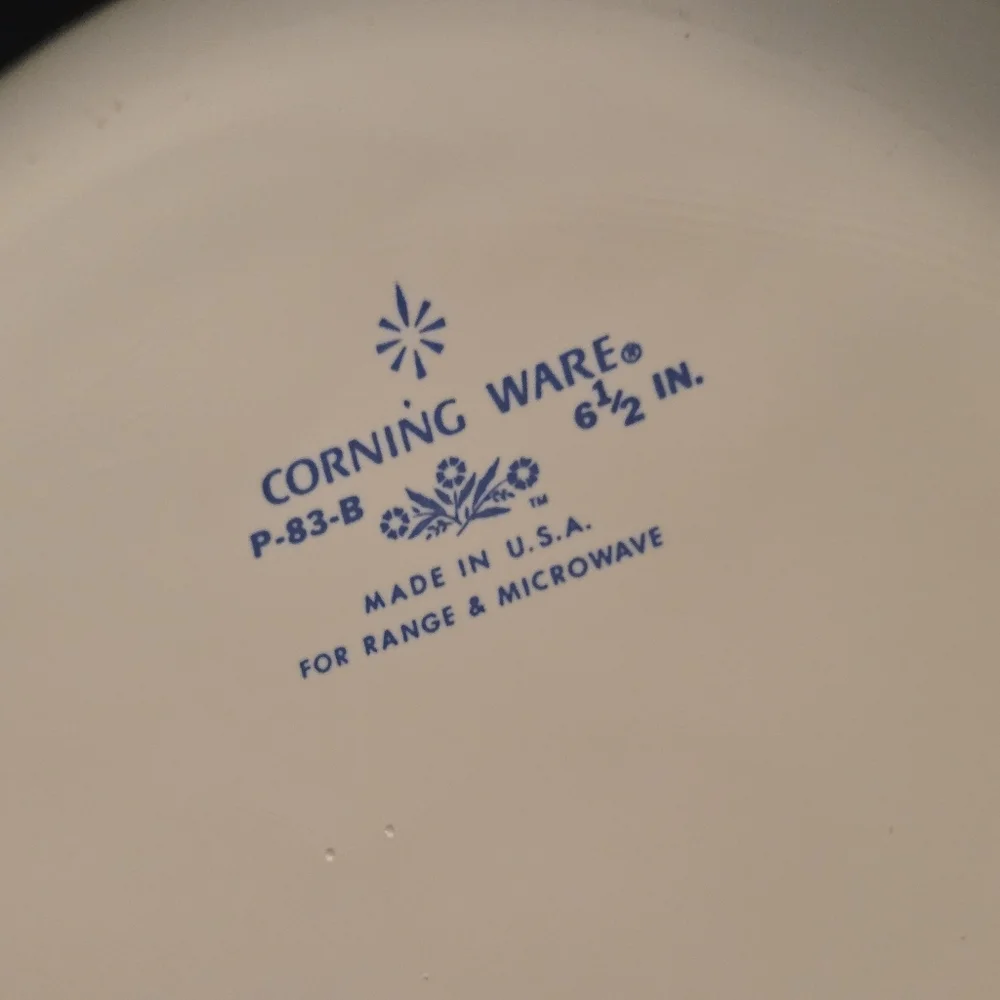 HTF Corning Ware Small Skillet Floral Bouquet P-83-B 6.5